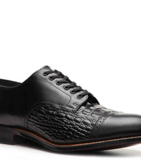 Madison Croc Cap Toe Oxford