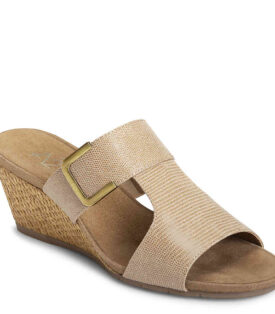 LEMON CAKE WEDGE SANDAL