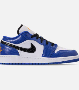 Kids' Grade School Air Jordan 1 Low Basketball Shoes