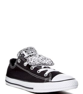 Chuck Taylor All Star Double Tongue Oxford Sneaker (Little Kid &