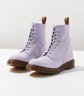 Pascal Virginia 8-Eye Purple Combat Boot