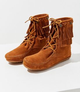Double Fringe Tramper Boot