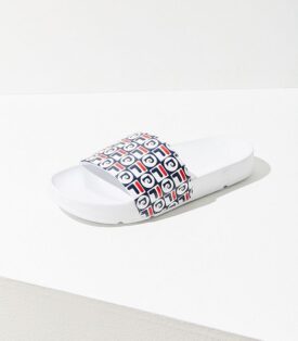 Pierre Cardin Logo Slide Sandal